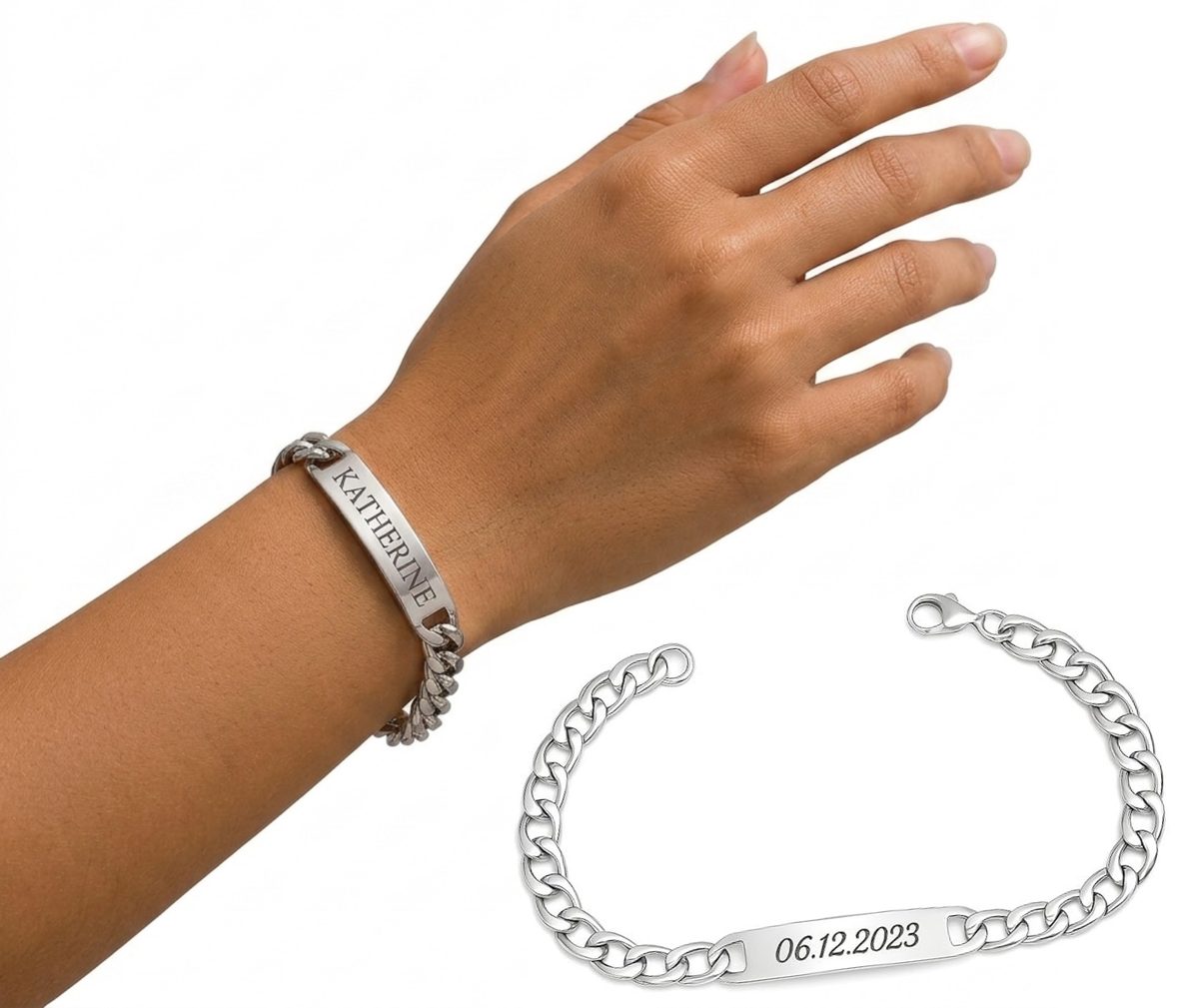 Von uns erstellte Infografik — Produktvorteile Armband